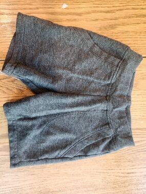 Nano Gray Knit Baby Shorts